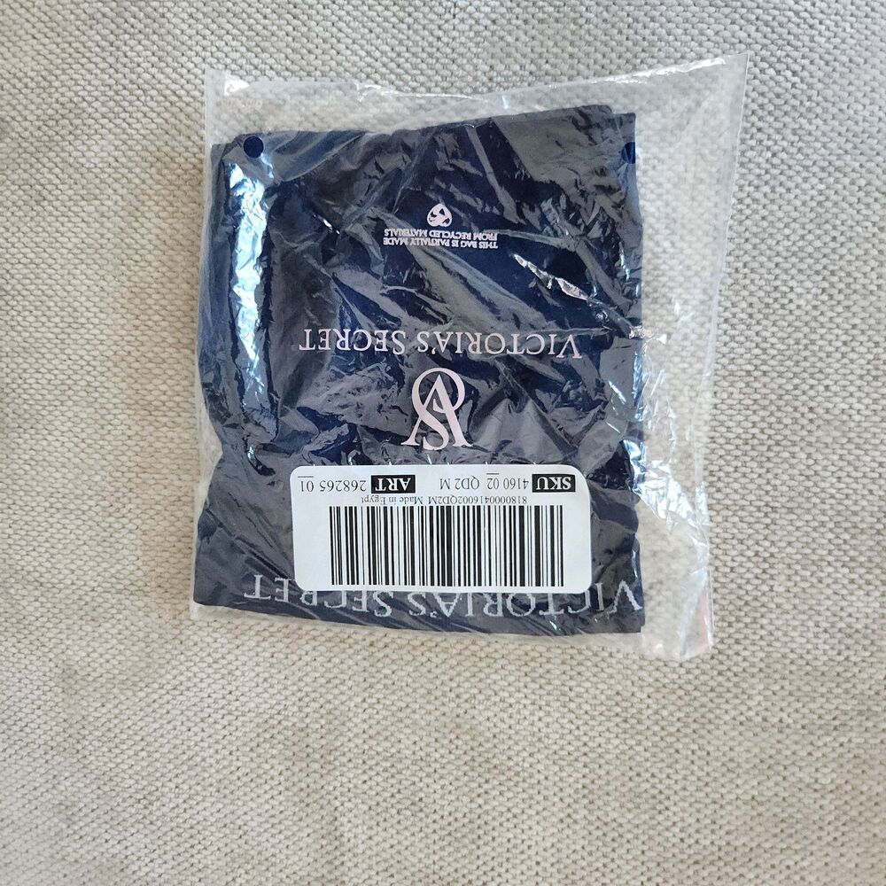 Victoria's Secret Medium Blue Seamless High Leg Brief Panty NWT‎